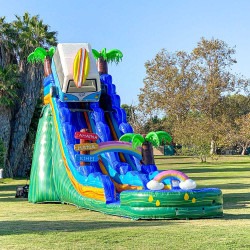 25 ft Beach Bus Slide (wet/dry)