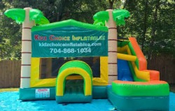 Jungle Jump & Slide Bounce House Combo!