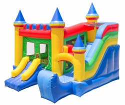 IMG 1616 1716915339 Bouncing Castle Kingdom With Slide 16 x 17 (Dry Only)