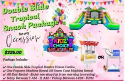 Double Slide Tropical Snack Package