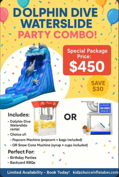 Dolphin Dive Snack Package